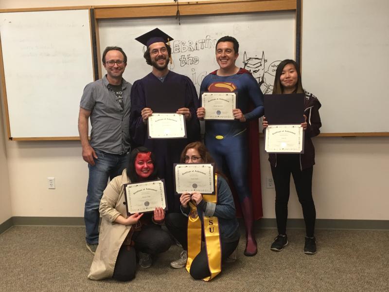 comics studies grads